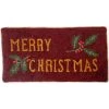 Merry Christmas Rug Hooking Kit