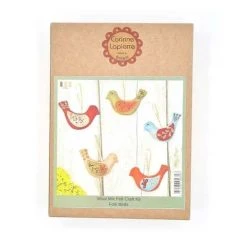 Folk Birds Felt Craft Kit -Stella House Shop CLL KIT 004b 04970.1666381939