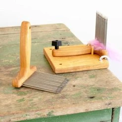 Cherry Wool Comb Set -Stella House Shop FA 758b 93630.1657302839