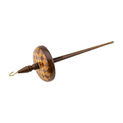 Woolery Premium Drop Spindle - Checkerboard 1 Woolery Premium Drop Spindle - Checkerboard