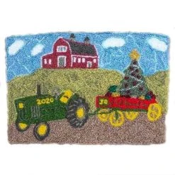 Punch Needle Kit - Farmer's Christmas