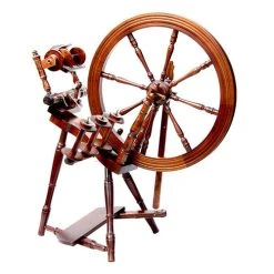 Kromski Interlude Spinning Wheel - Walnut Finish