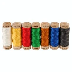 Aurifil Merry Stitch-Mas Floss Collection