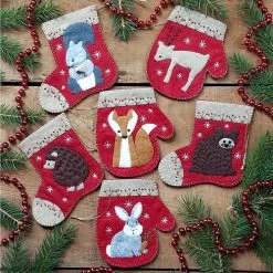 Felt Ornament Kit - Christmas Critters