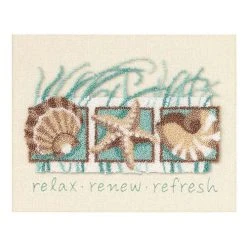 Punch Needle Kit - Seashells