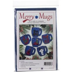 Felt Ornament Kit - Merry Mugs -Stella House Shop SPI K0918b 16398.1603898872