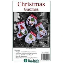 Felt Ornament Kit - Christmas Gnomes -Stella House Shop SPI K0922 74328.1661346520