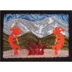 Punch Needle Kit - Kokopelli Fireside Dance