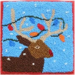 Rug Punch Kit - Reindeer