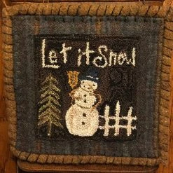 Punch Needle Kit - Let It Snow Man