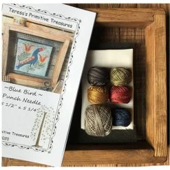 Punch Needle Kit - Blue Bird -Stella House Shop TPT PN 277d 68190.1613409903