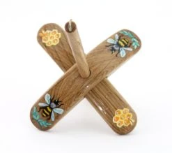 Galina Hand Painted Turkish Spindle - Bee