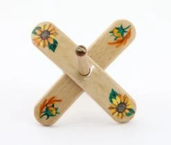 Galina Hand Painted Turkish Spindle - Sunflower