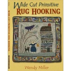 Wide Cut Primitive Rug Hooking